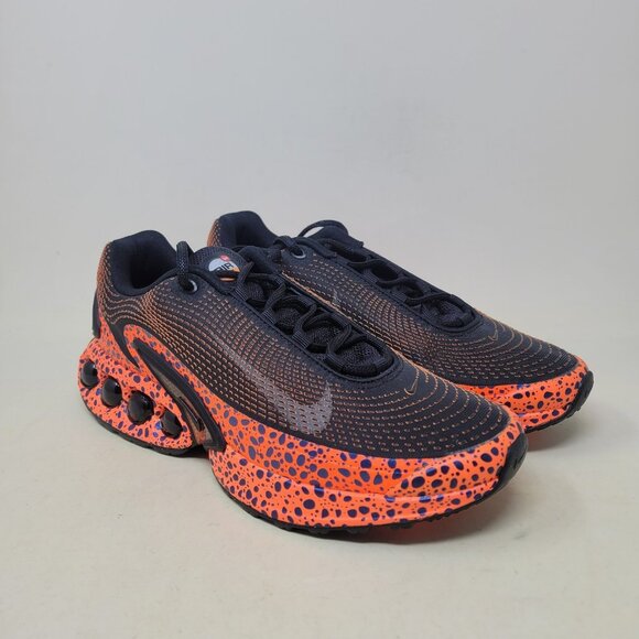 Nike Air Max DN Premium Electric Safari Black HM0811-900 Men’s Sz 12 Orange